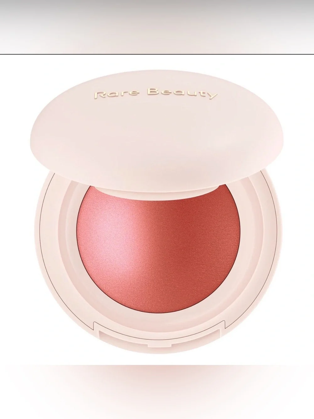Rare Beauty Soft Pinch Luminous Powder Blush — Love (Warm Rose Coral)